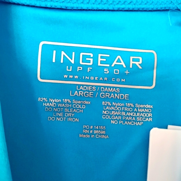 Rashguard Swim shirt Woman's Large - Picture 2 of 5